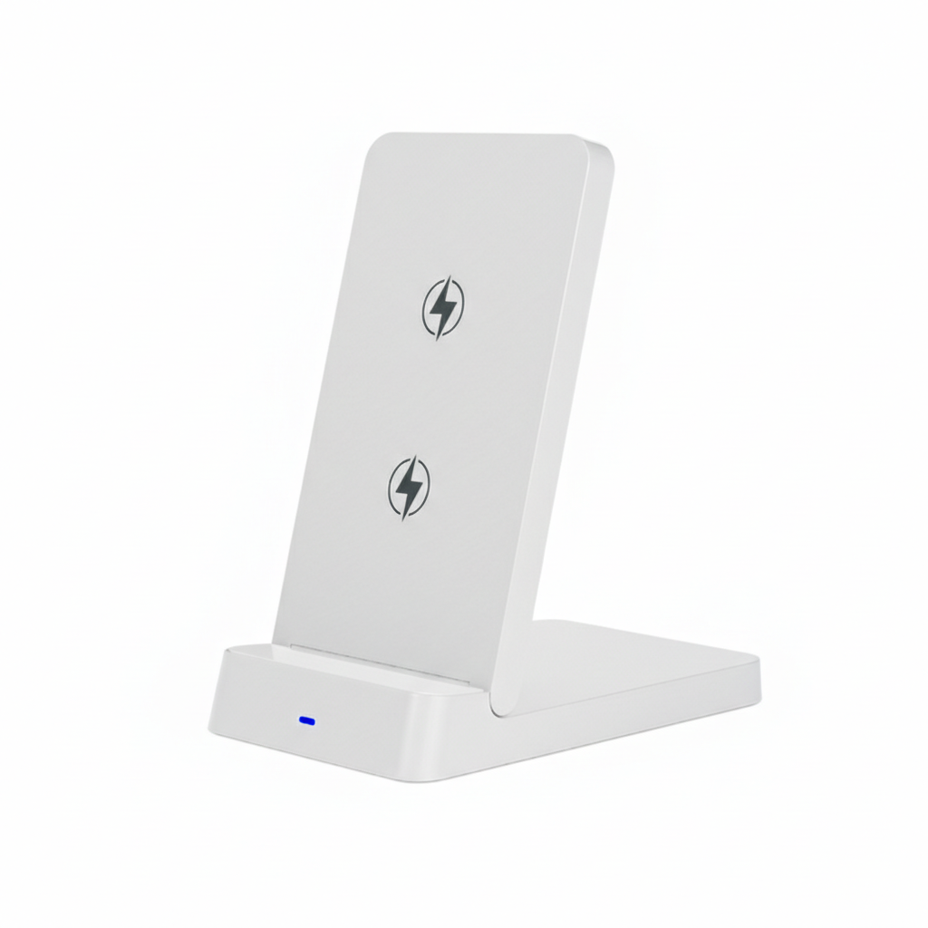 Foldable Wireless Charging Stand – Fast Induction Dock for iPhone & Android