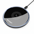 Essager 15W Transparent Wireless Charger – Slim Qi Pad for iPhone & AirPods