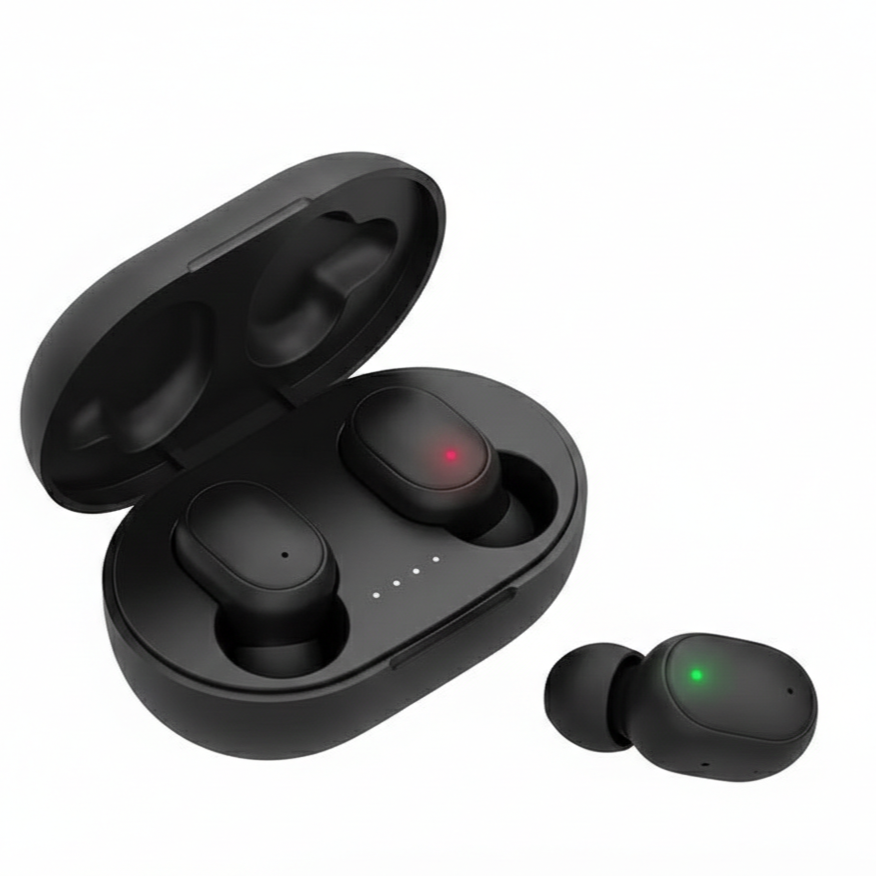 A6S TWS Bluetooth Earphones with Microphone & Charging Case