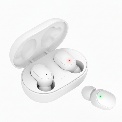A6S TWS Bluetooth Earphones with Microphone & Charging Case