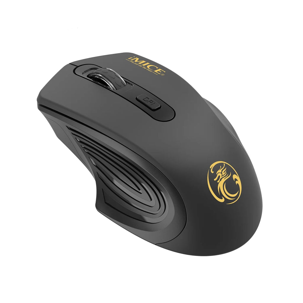 Portable Silent Wireless Office Mouse with USB Receiver