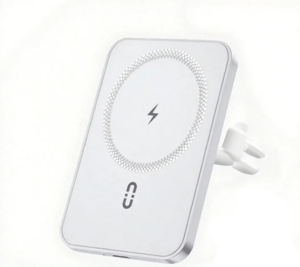 30W Fast Magnetic Car Charger - Strong Suction Wireless Mount for iPhone