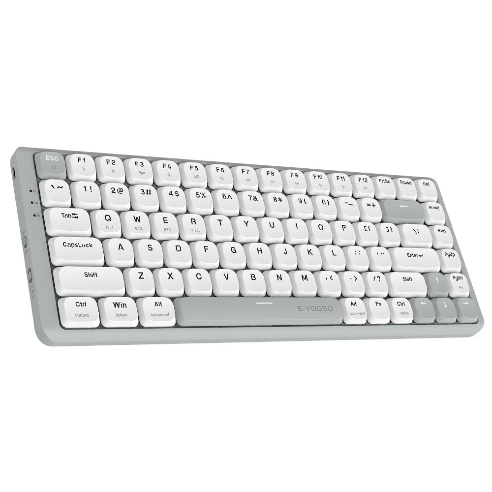 Z84 Slim Mechanical Gaming Keyboard – Tri-Mode Bluetooth, 2.4G & Wired USB