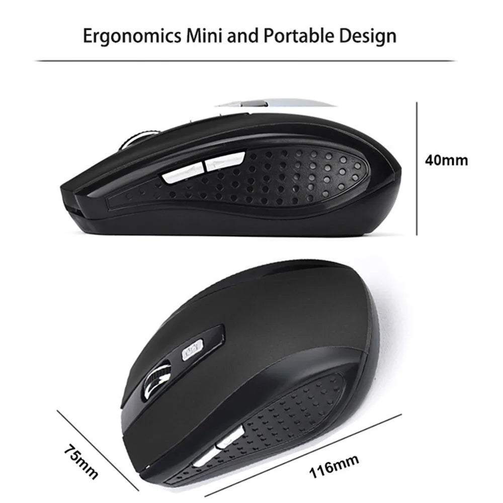 TTS 2.4G Wireless Gaming Mouse for MacBook & PC