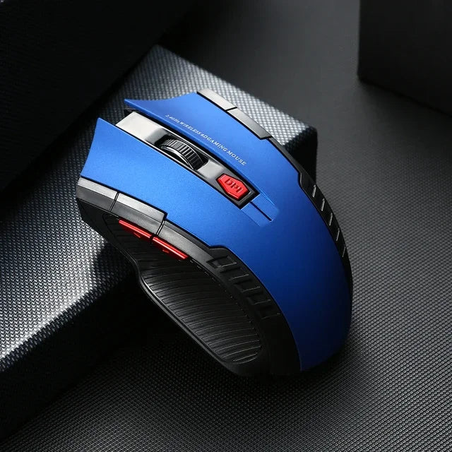 Portable 6-Button Wireless Optical Mouse