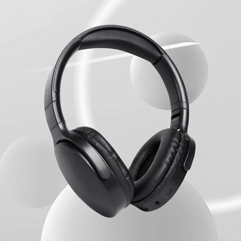 Deep Bass Wireless Over Ear Headphones - Long Battery Life