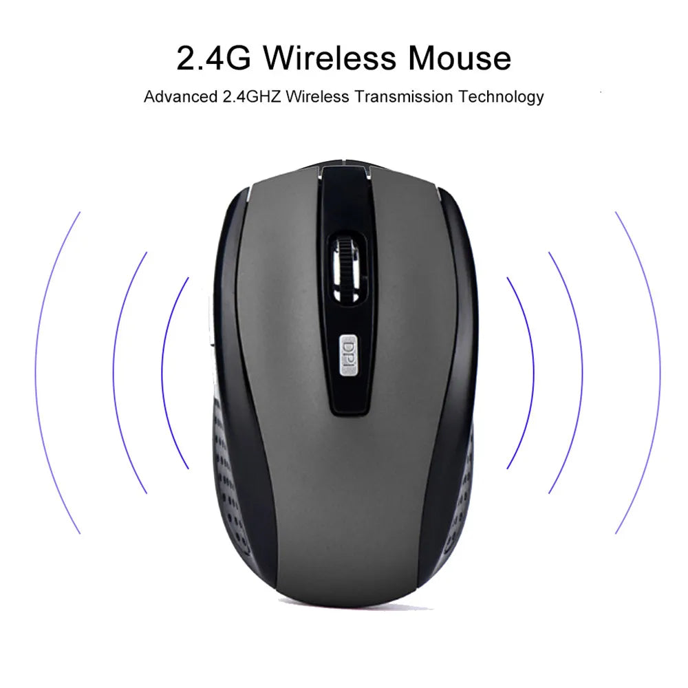 TTS 2.4G Wireless Gaming Mouse for MacBook & PC