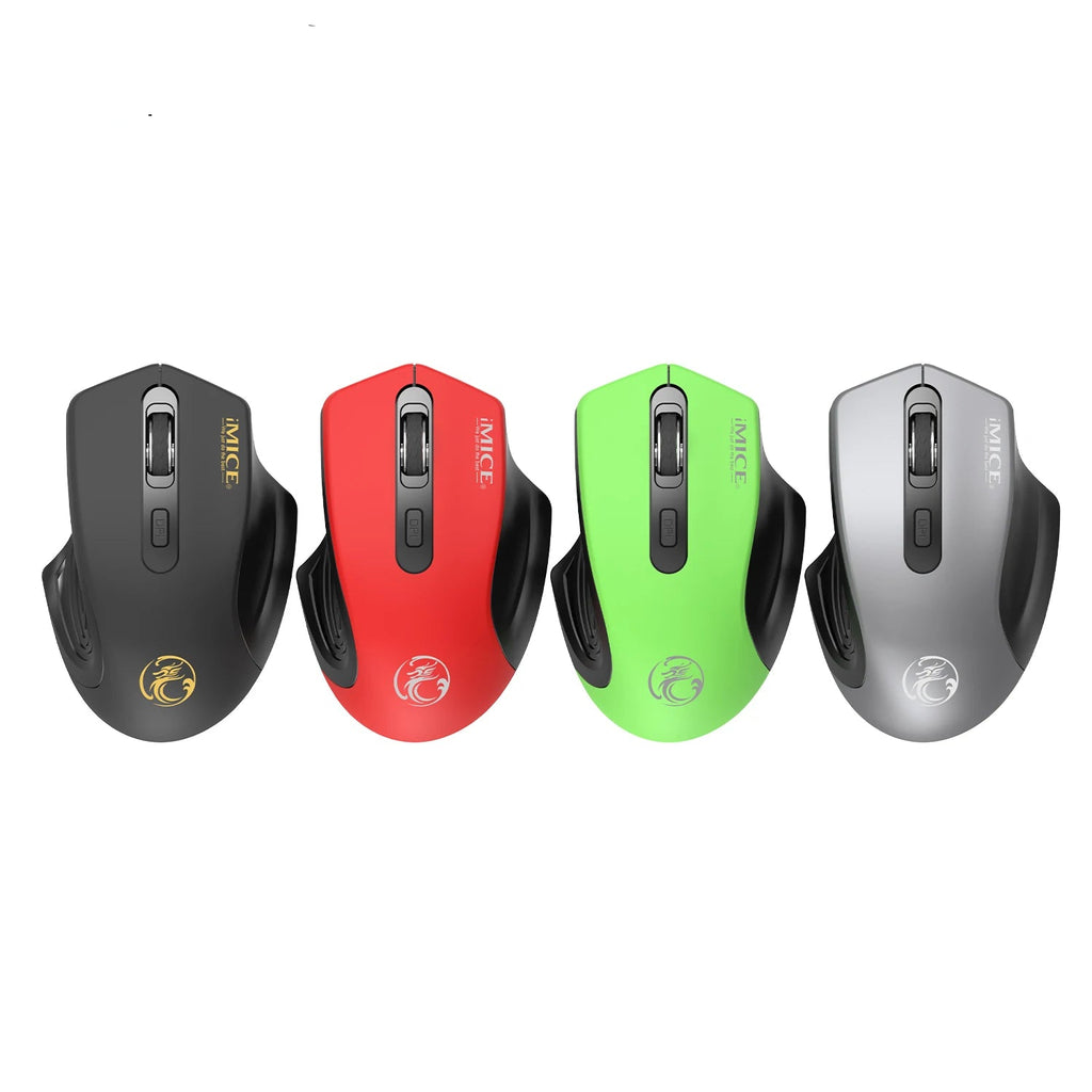 Portable Silent Wireless Office Mouse with USB Receiver