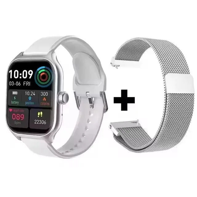 Smartwatch with Bluetooth 5.3 - 24/7 Health & Sports Activity Tracker