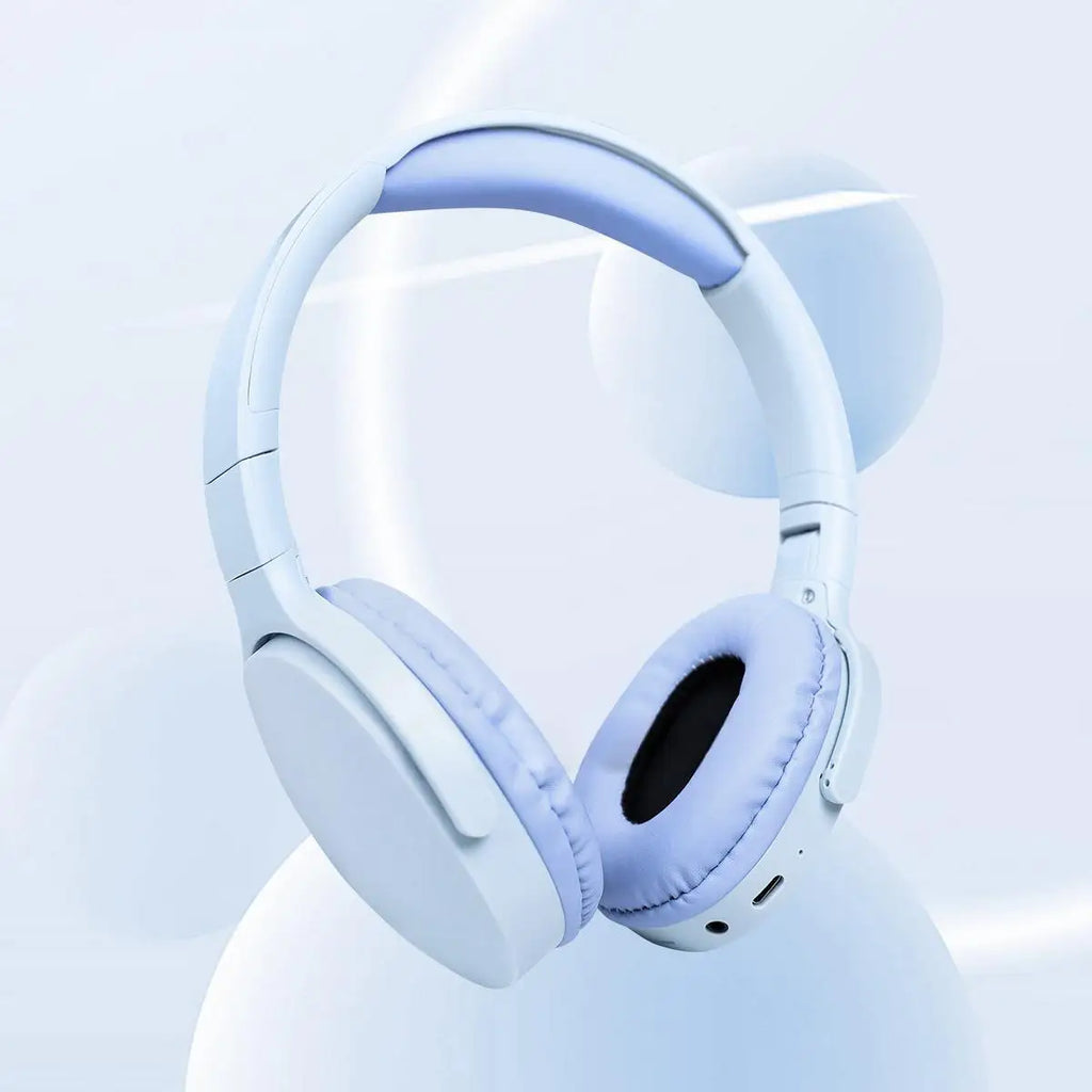 Deep Bass Wireless Over Ear Headphones - Long Battery Life