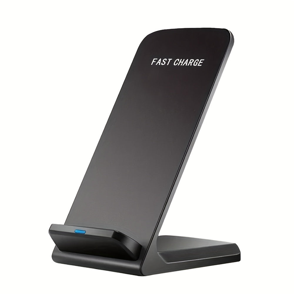 Universal 15W Qi Wireless Charging Stand – High-Speed Charger for iPhone & Samsung