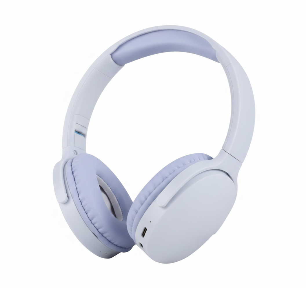 Deep Bass Wireless Over Ear Headphones - Long Battery Life